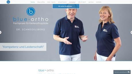 blue ? ortho | Fachpraxis für Kieferorthopädie Dr. Schnegelsberg