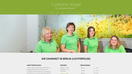 Dipl.Stom. Caterina Vogel Zahnärztin