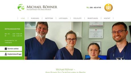 Dipl.Stom. Michael Röhner Zahnarzt