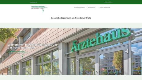 Dr. Christine Schubert Zahnärztin Gesundheitsz.Potsdamer Platz