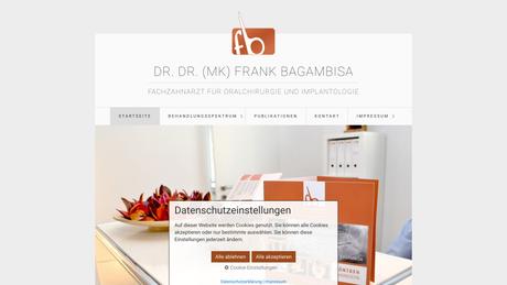 Dr.Dr.med.dent. Frank Bagambisa Zahnarzt