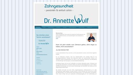 Dr.med.dent. Annette Wulf Zahnärztin