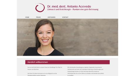 Dr.med.dent. Antonio Acevedo Zahnarzt