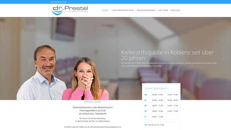 Dr.med.dent. Bernd Prestel Zahnarzt f.Kieferorthopädie