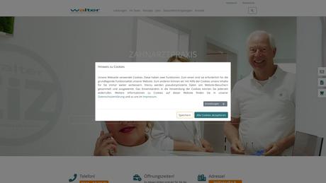Dr.med.dent. Bernd Walter Zahnarzt