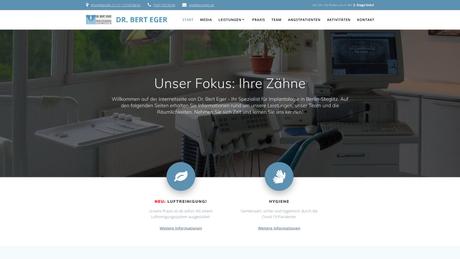 Dr.med.dent. Bert Eger Zahnarzt