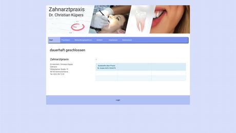Dr.med.dent. Christian Küpers Zahnarzt