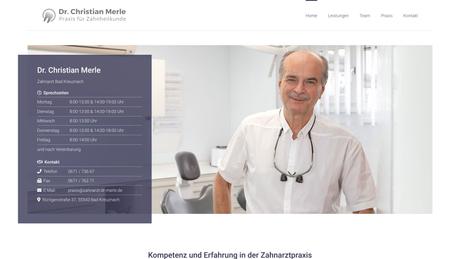 Dr.med.dent. Christian Merle Zahnarzt