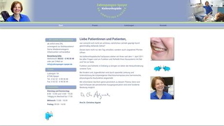 Dr.med.dent. Christine Aiguier Zahnärztin f. Kieferorthopädie