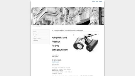 Dr.med.dent. Christoph Weihe Zahnarzt