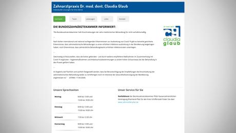 Dr.med.dent. Claudia Glaub Zahnärztin