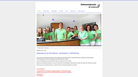 Dr.med.dent. Eric Schlösser Zahnarzt