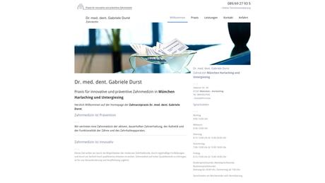 Dr.med.dent. Gabriele Durst Zahnärztin