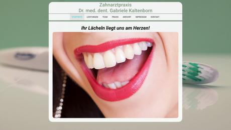 Dr.med.dent. Gabriele Kaltenborn Zahnärztin