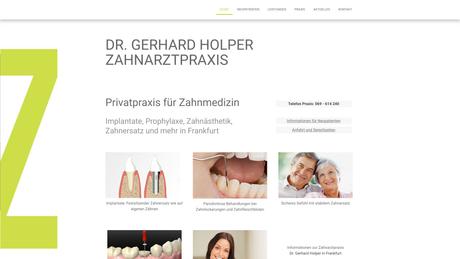 Dr.med.dent. Gerhard Holper Zahnarzt