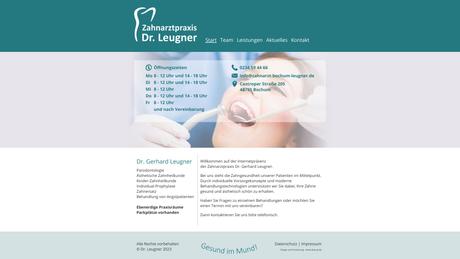 Dr.med.dent. Gerhard Leugner Zahnarzt