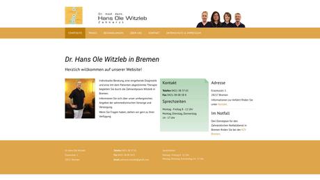 Dr.med.dent. Hans Ole Witzleb Zahnarzt