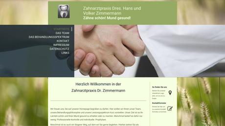 Dr.med.dent. Hans Zimmermann Zahnarzt Zahnärzte