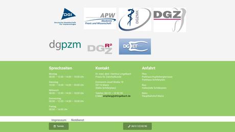 Dr.med.dent. Hartmut Lingelbach Zahnarzt