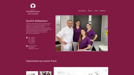 Dr.med.dent. Heinz-Werner Sanner Zahnarzt