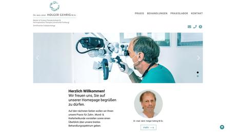 Dr.med.dent. Holger Gehrig Zahnarzt
