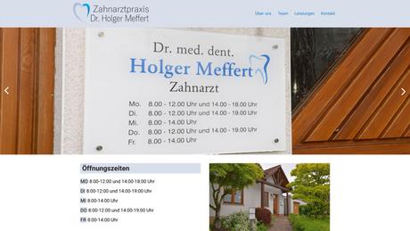 Dr.med.dent. Holger Meffert Zahnarzt