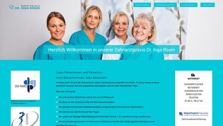 Dr.med.dent. Inga Rosin Zahnärztin