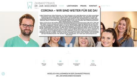 Dr.med.dent. Jan Woeckner Zahnarzt