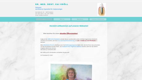 Dr.med.dent. Kai Kröll Zahnarzt