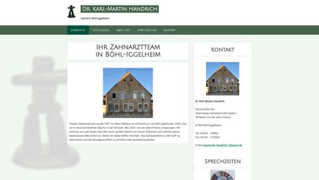Dr.med.dent. Karl-Martin Handrich Zahnarzt
