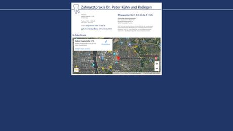 Dr.med.dent. Peter Kühn Zahnarzt