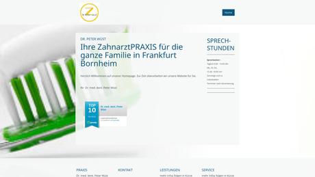 Dr.med.dent. Peter Wüst Zahnarzt