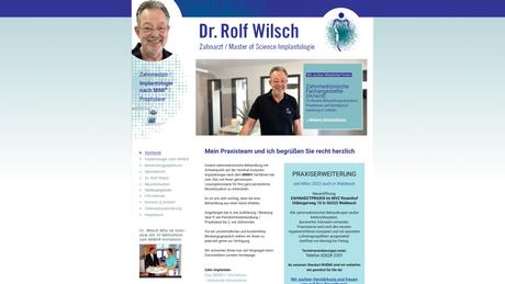 Dr.med.dent. Rolf Wilsch Zahnarzt