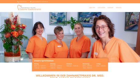 Dr.med.dent. Sabine Stadermann Zahnärztin