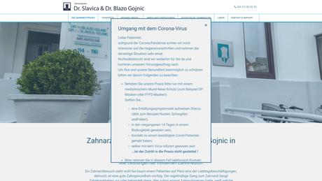 Dr.med.dent. Slavica Gojnic Zahnärztin