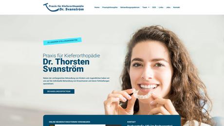 Dr.med.dent. Thorsten Svanström Zahnarzt f.Kieferorthopädie
