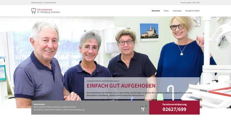 Dr.med.dent. Wolfgang Gasteyer Zahnarzt