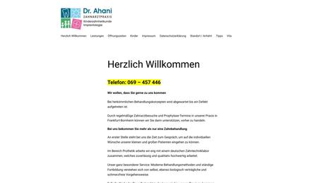 Dr. Roya Ahani Zahnärztin