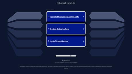 Jochen Rubel Zahnarzt
