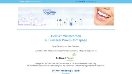 Kurt Freisberg Zahnarzt