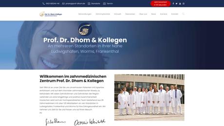 MVZ Prof.Dr. Dhom & Kollegen MVZ GmbH Zahnärzte