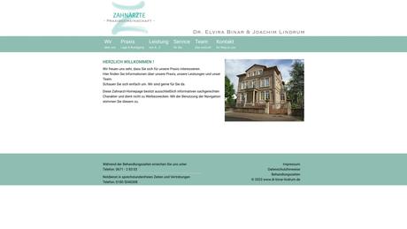 Praxisgemeinschaft Dr.med.dent. Elvira Binar und Joachim Lindrum