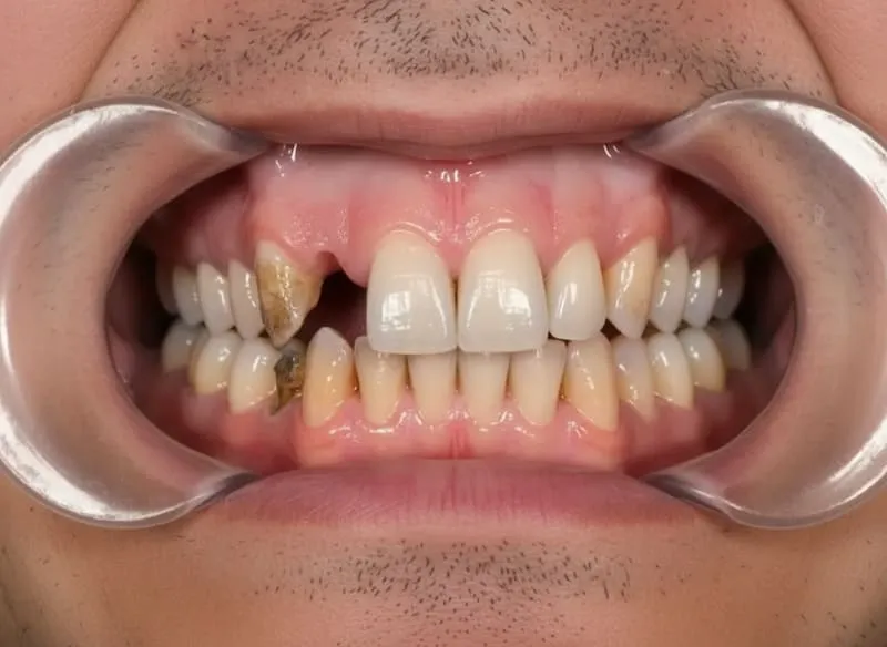 Bild zum Beitrag Schlechte Z&auml;hne mit 40