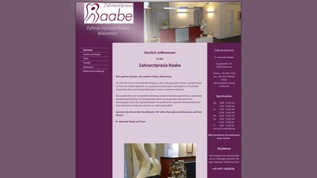 Alexander Raabe Zahnarzt Reinhard Zahn&auml;rzte in Wiesmoor ansehen