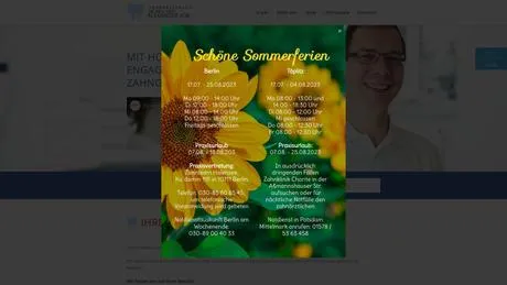 Alexander Voß Zahnarzt besuchen