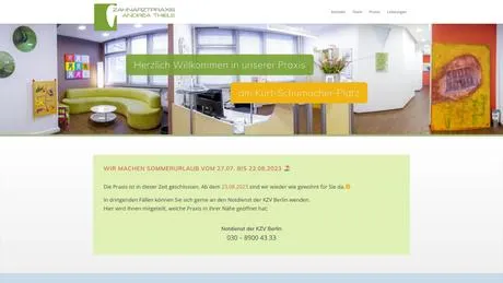 Andrea Thiele Zahn&auml;rztin in Berlin ansehen