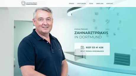 Andreas Makowski Zahnarzt besuchen