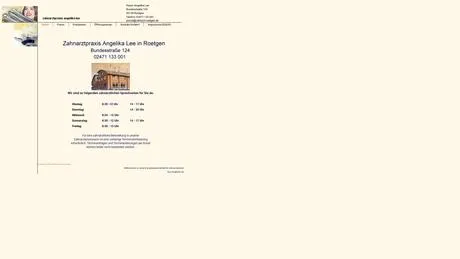 Angelika Lee Zahn&auml;rztin in Roetgen ansehen