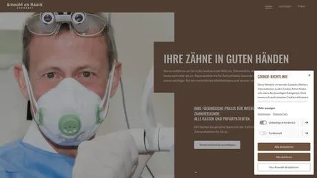 Arnauld an Haack Zahnarzt