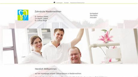Bettina Jaekel Zahn&auml;rztin in Niedernw&ouml;hren ansehen